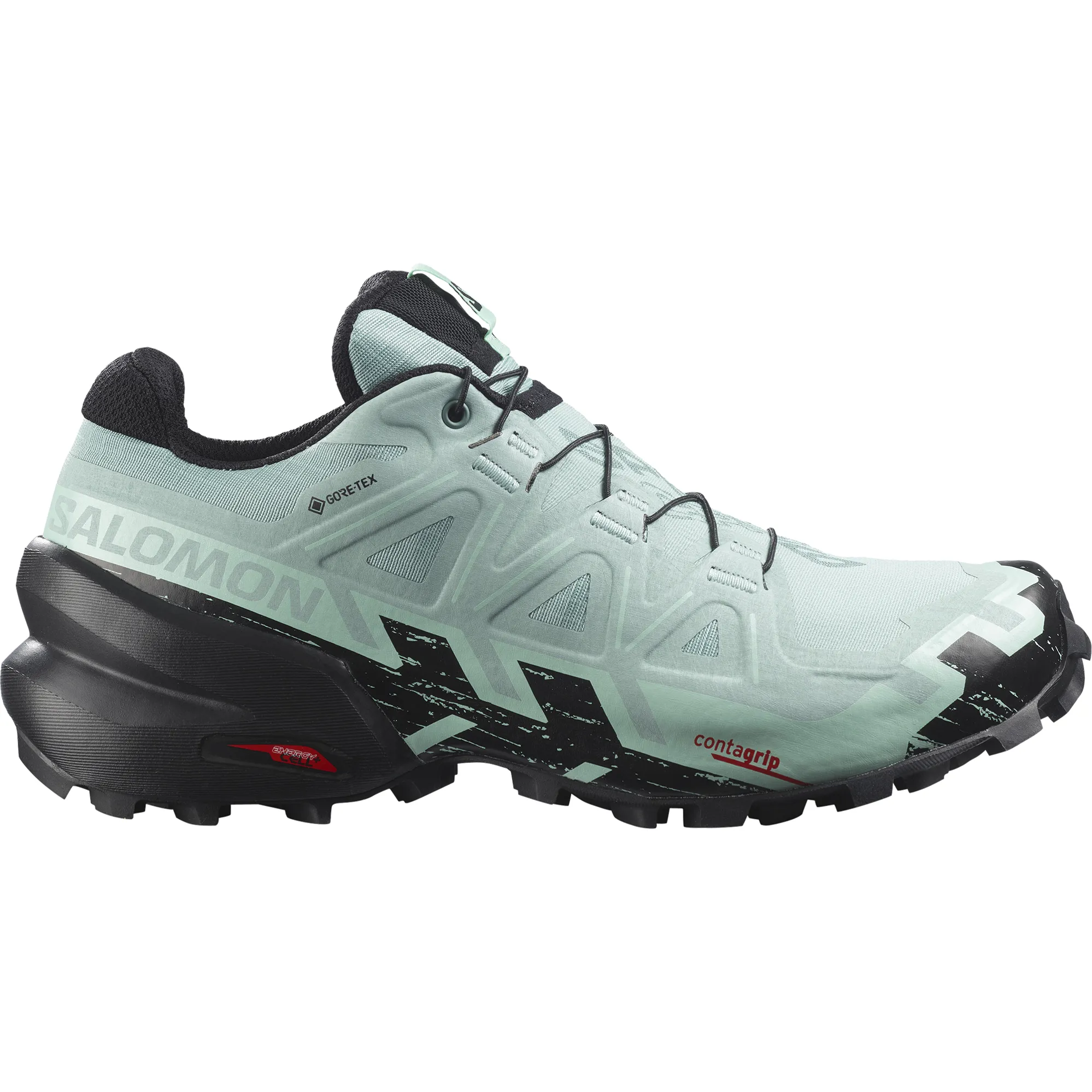 Salomon Womens Speedcross 6 GTX Aquifer Black Yucca